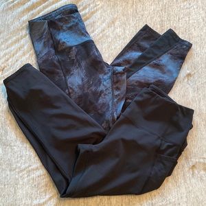 Workout Legging Exercise Pants Set